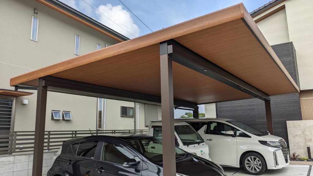 整った美しさ。現代風和モダン外構