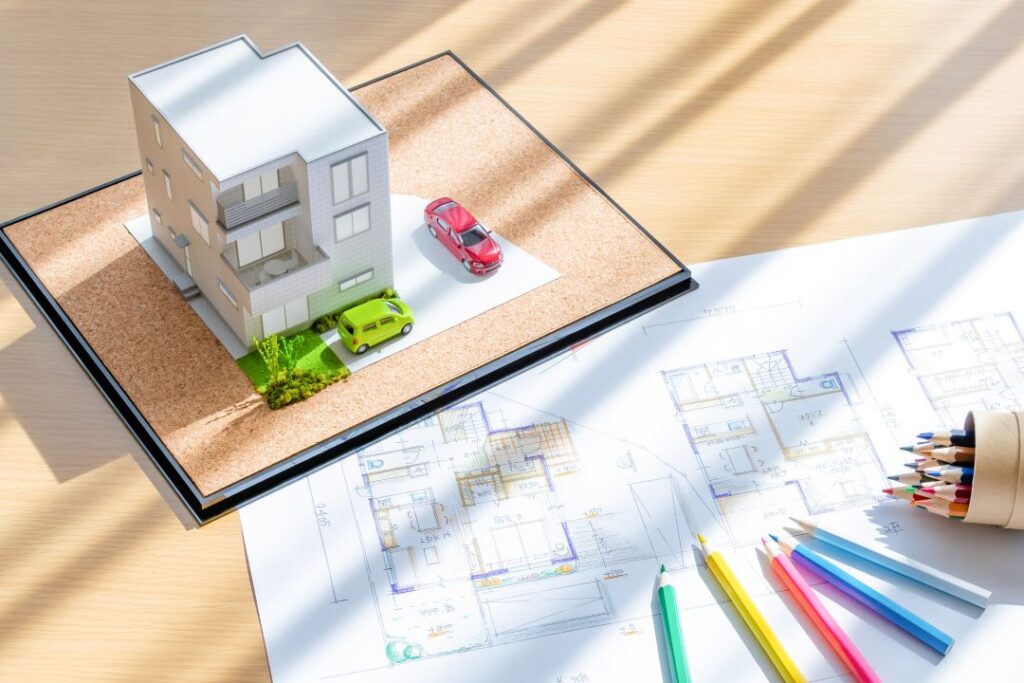 外構計画のイメージ