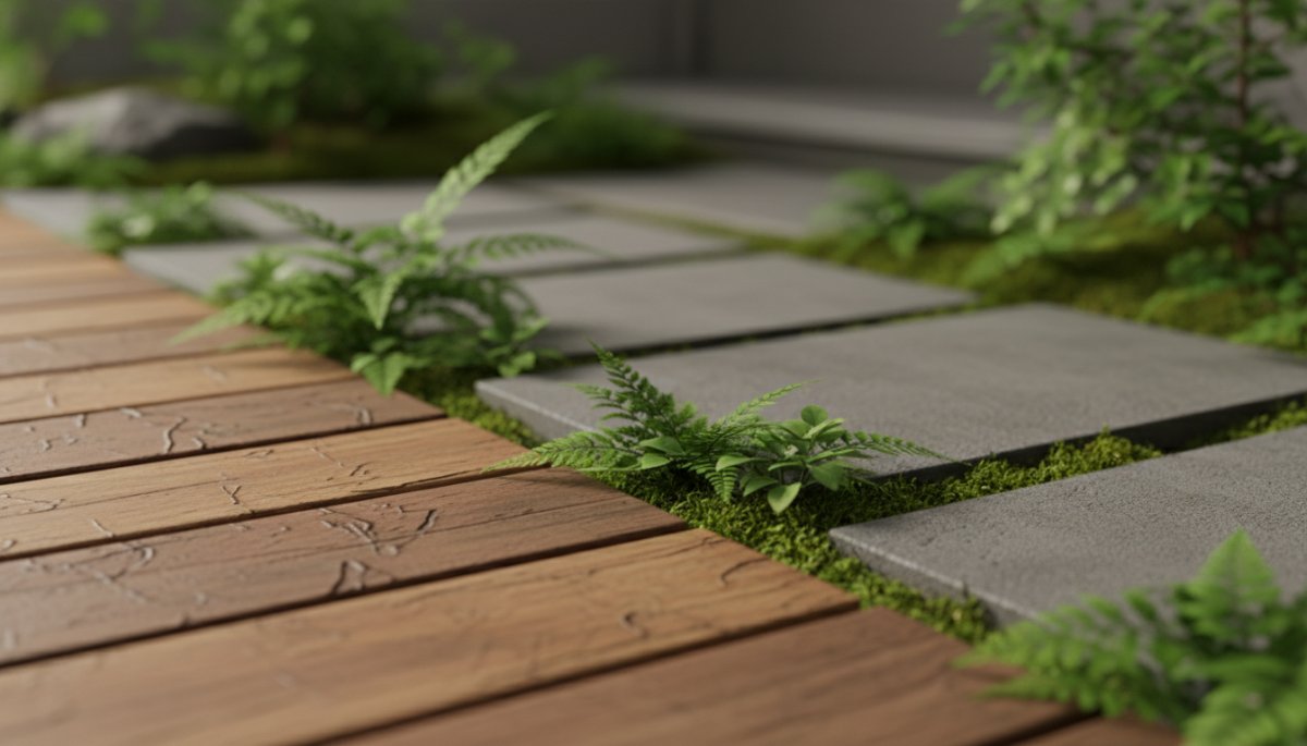 木更津 外構素材 メンテナンス ウッドデッキ タイル