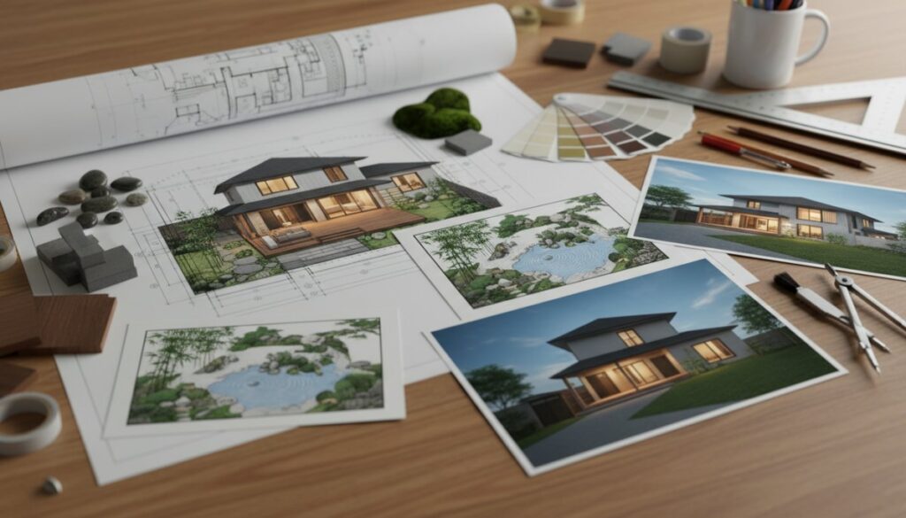 打合せ資料の様子