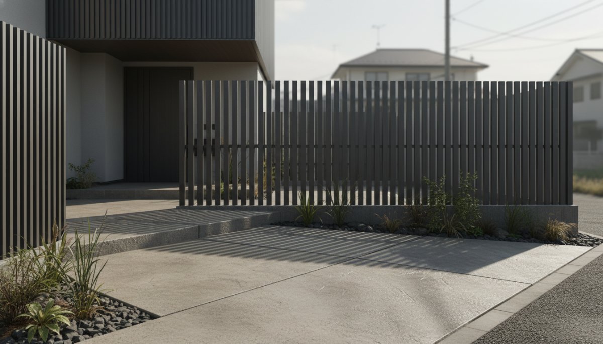 木更津新築外構モダンデザイン施工事例