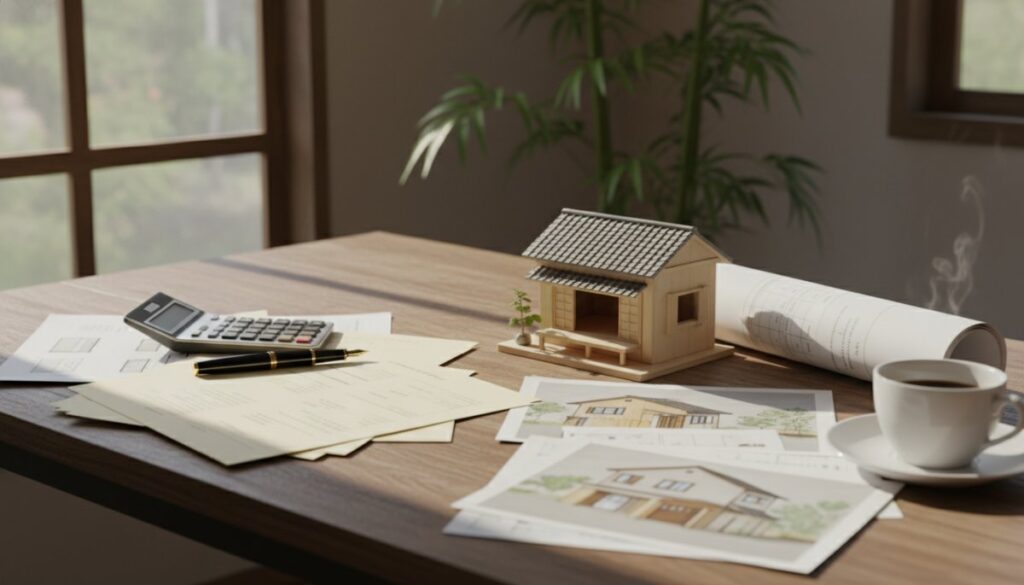 外構導線計画のイメージ