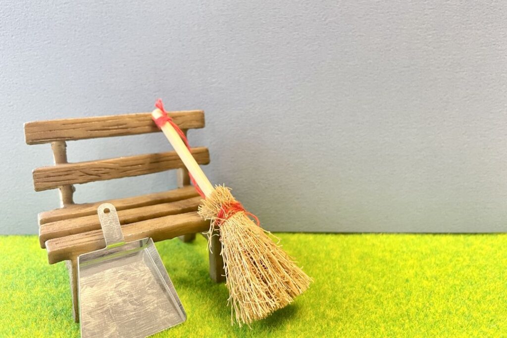 庭掃除イメージ