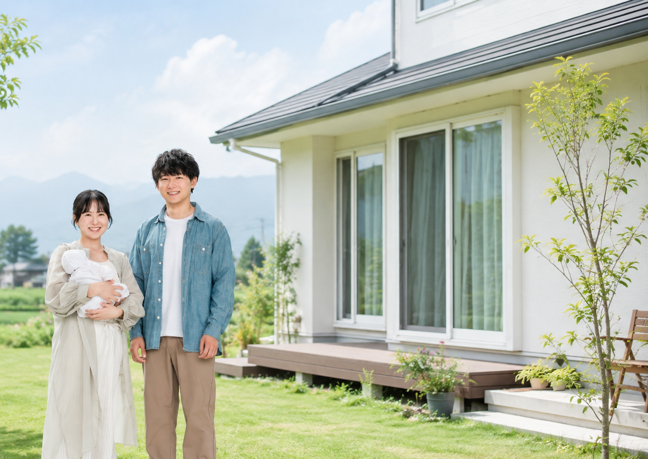 家族が増える事を想定した外構計画